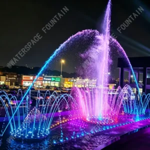 30m×12m Shopping Mall Pool Musical Fountain, Saudi Arabia