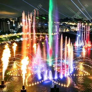 60m×30m Large-Scale Fountain, Addis Ababa, Ethiopia